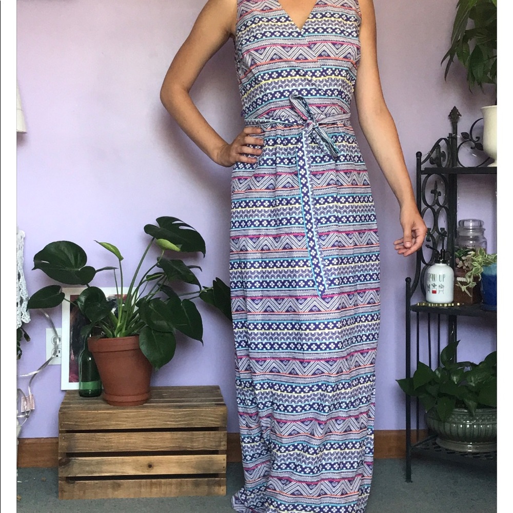 Vineyard Vines colorful maxi dress